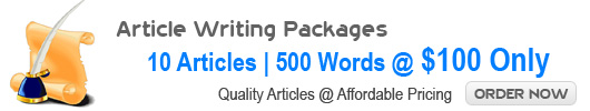 Article Writing Packages